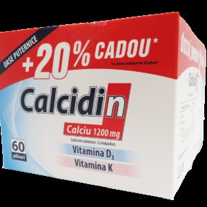 ZDROVIT CALCIDIN 60PLICURI 20% CADOU