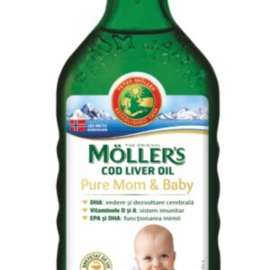 MOLLERS COD LIVER OIL OMEGA 3 MOM + BABY 250ML