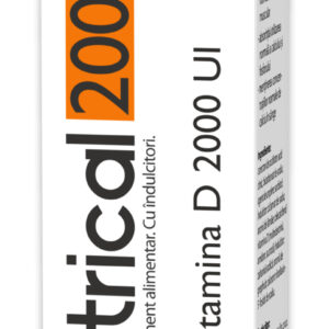 ZDROVIT DETRICAL D3 2000UI X 20 COMPRIMATE EFERVESCENTE