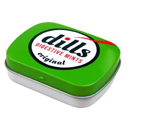 DILLS DIGESTIVE MINTS 24 COMPRIMATE