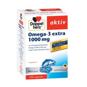 DOPPELHERZ AKTIV OMEGA-3 EXTRA 1000MG X 120 CAPSULE