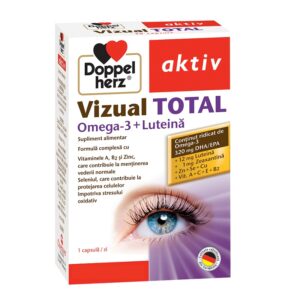 DOPPELHERZ AKTIV VIZUAL TOTAL OMEGA-3 + LUTEINA 30 CAPSULE + 10 CAPSULE GRATIS