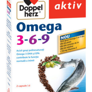 DOPPELHERZ AKTIV OMEGA 3-6-9 30 CAPSULE