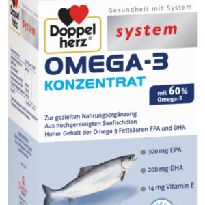 DOPPELHERZ SYSTEM OMEGA 3 CONCENTRAT 60 CAPSULE