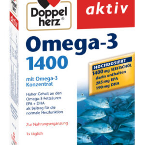 DOPPELHERZ AKTIV OMEGA-3 1400MG X 30 CAPSULE