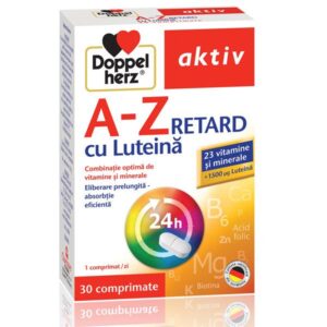 DOPPELHERZ AKTIV A-Z RETARD LUTEINA 30 COMPRIMATE