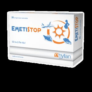 EMETISTOP 20 COMPRIMATE MASTICABILE