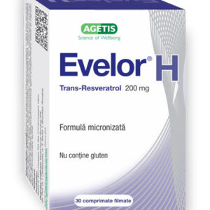 EVELOR H 200MG 30 COMPRIMATE FILMATE