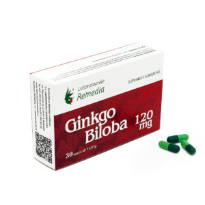 GINKGO BILOBA 120MG X 30CAPSULE REMEDIA