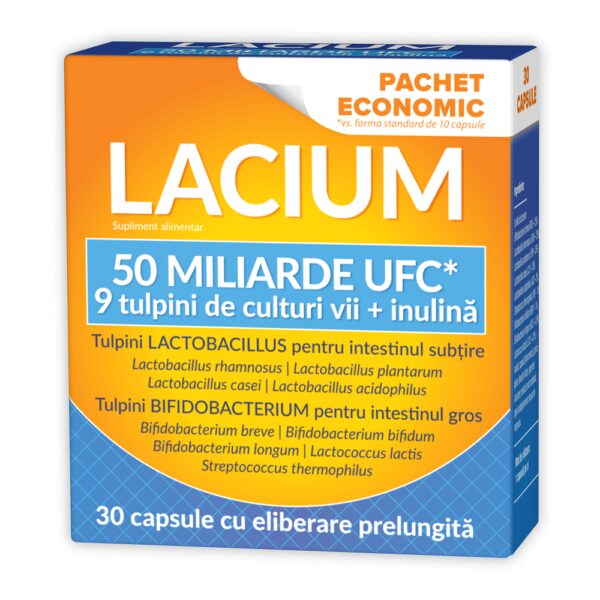 ZDROVIT LACIUM 50 MIL UFC 30 CAPSULE 10%REDUCERE