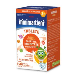 MINIMARTIENI IMUNACTIV PORTOCALE 50 TABLETE MASTICABILE