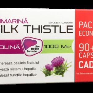 ZDROVIT SILIMARINA MILK THISTLE + COLINA 90 CAPSULE + 30 CAPSULE CADOU