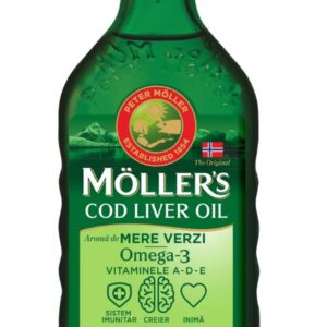 MOLLERS COD LIVER OIL OMEGA 3 MERE VERZI 250ML