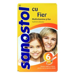 SANOSTOL CU FIER SIROP 230ML