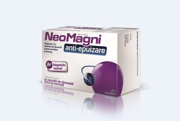 NEOMAGNI ANTI EPUIZARE 50 COMPRIMATE