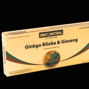 ONLY NATURAL GINKGO BILOBA + GINSENG 10 FIOLE X 10ML