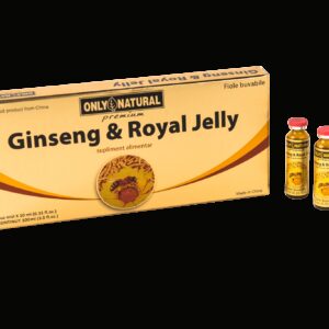 ONLY NATURAL GINSENG + ROYAL JELLY 10 FIOLE X 10ML