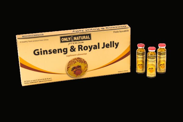 ONLY NATURAL GINSENG + ROYAL JELLY 10 FIOLE X 10ML