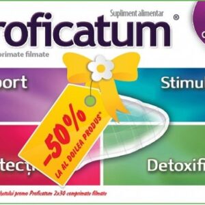 PROFICATUM 30 COMPRIMATE 1+1 50% REDUCERE DIN AL 2LEA PRODUS