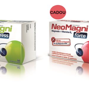 NEOMAGNI STRESS 50 COMPRIMATE FILMATE + NEOMAGNI FORTE 30 COMPRIMATE CADOU