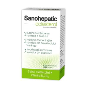 ZDROVIT SANOHEPATIC COLESTEROL 56 COMPRIMATE