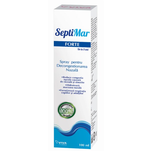 SEPTIMAR FORTE APA DE MARE HIPERTONA SPRAY X 100ML