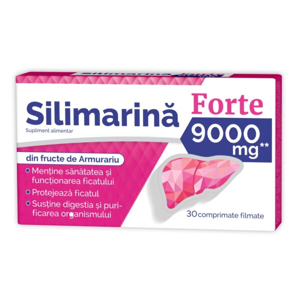 ZDROVIT SILIMARINA FORTE 9000MG X 30 COMPRIMATE FILMATE