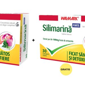 WALMARK SILIMARINA FORTE 30 COMPRIMATE FILMATE 1+1 GRATIS