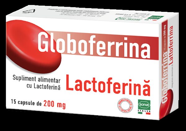 GLOBOFERRINA 200MG X 15 CAPSULE