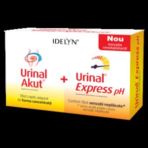 IDELYN URINAL AKUT 10 TABLETE + URINAL EXPRESS PH 6PLICURI