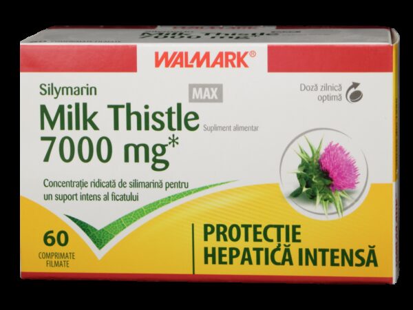 WALMARK SILYMARIN MILK THISTLE MAX 60 COMPRIMATE