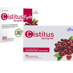 CISTITUS FORTE 130MG PAC 20 COMPRIMATE + CISTITUS 130MG PAC 15 COMPRIMATE PROMO PACK