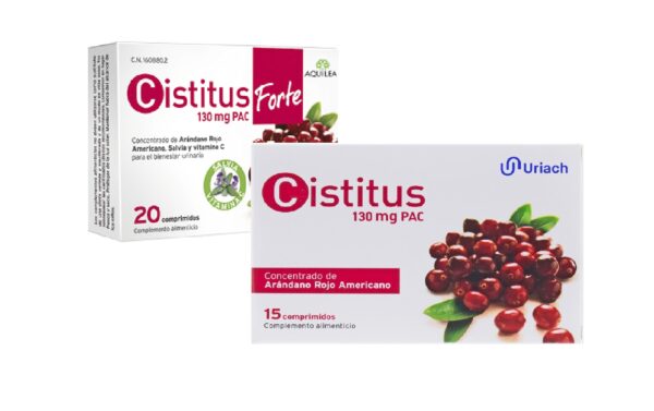 CISTITUS FORTE 130MG PAC 20 COMPRIMATE + CISTITUS 130MG PAC 15 COMPRIMATE PROMO PACK