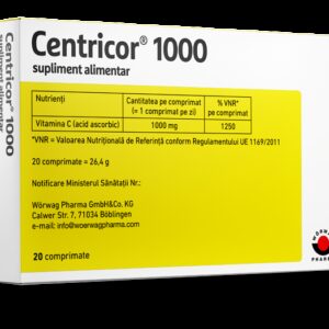 CENTRICOR 1000MG X 20 COMPRIMATE