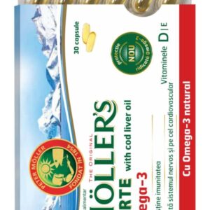 MOLLERS FORTE OMEGA 3 + COD LIVER OIL 30 CAPSULE