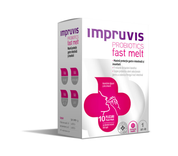 IMPRUVIS PROBIOTIC FAST MELT 10 PLICURI