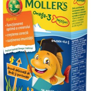 MOLLERS OMEGA 3 PORTOCALE 36PESTISORI