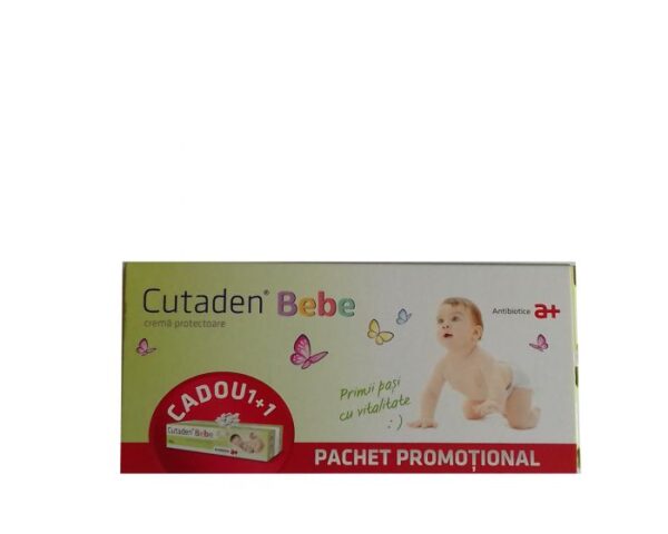 CUTADEN BEBE CREMA PROTECTOARE 40G PROMO 1+1 GRATIS