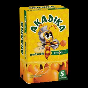 AKADIKA PROPOLIS C PORTOCALE BOMBOANE 5BUC