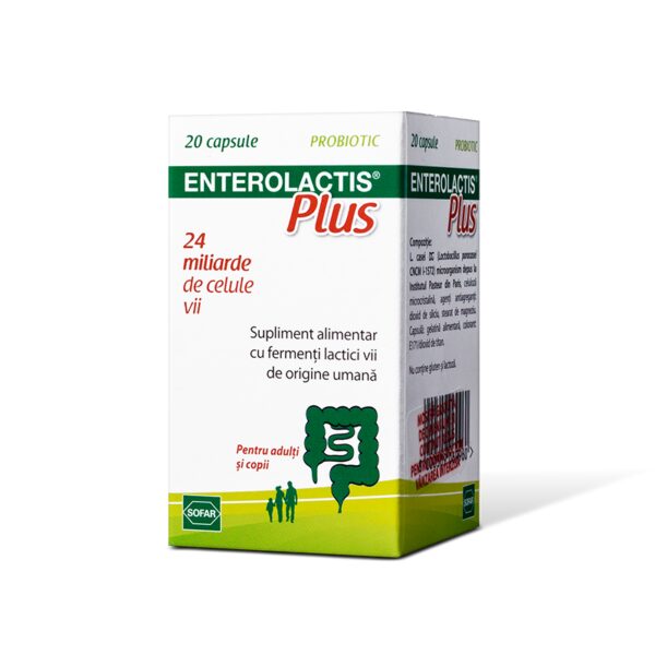 ENTEROLACTIS PLUS 20 CAPSULE