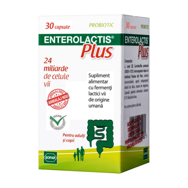 ENTEROLACTIS PLUS 30 CAPSULE