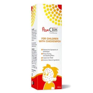 POXCLIN SPUMA RACORITOARE CONTRA VARICELEI 100ML