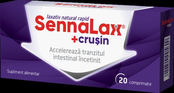 SENNALAX PLUS CRUSIN 20 COMPRIMATE