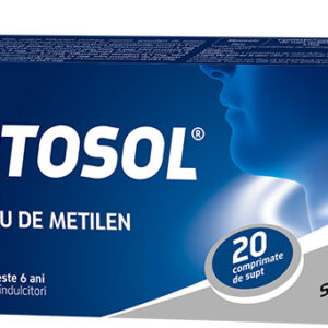 SEPTOSOL ALBASTRU DE METILEN 20 COMPRIMATE DE SUPT