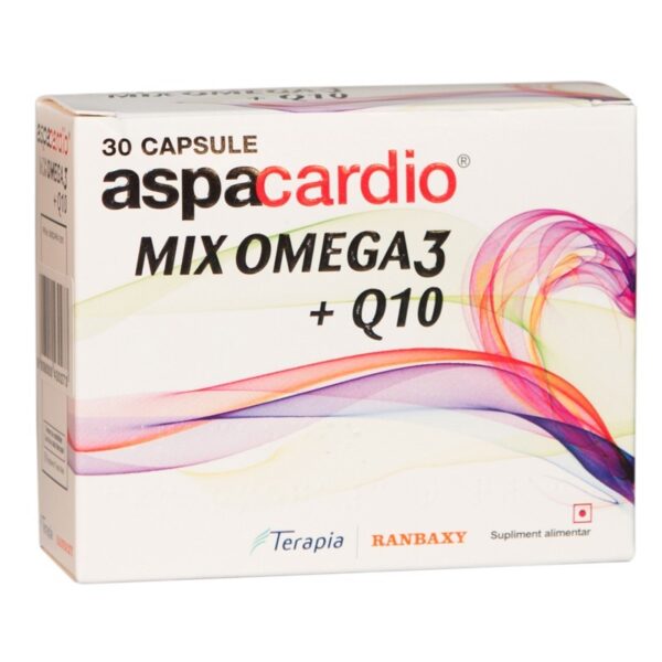 ASPACARDIO MIX OMEGA 3 + Q10 30 COMPRIMATE