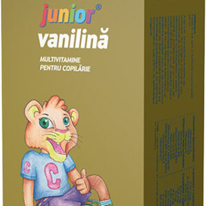 CAVIT JUNIOR VANILINA 20 TABLETE MASTICABILE