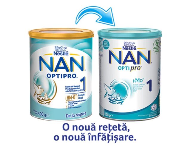 NESTLE LAPTE PRAF NAN 1 OPTIPRO HMO 400G