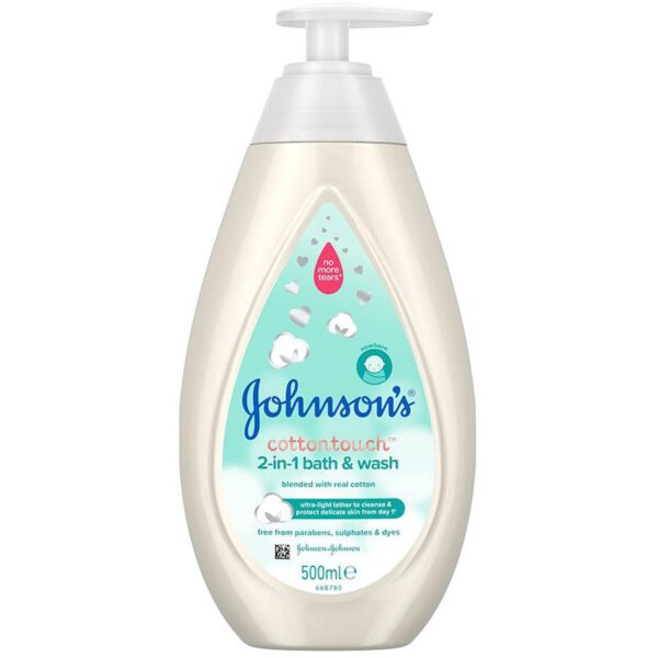 JOHNSONS BABY COTTON TOUCH LOTIUNE SPALARE 500ML