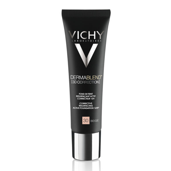 VICHY DERMABLEND 3D FOND DE TEN CORECTOR TEN GRAS CU TENDINTA ACNEICA NUANTA 30 BEIGE X 30 ML