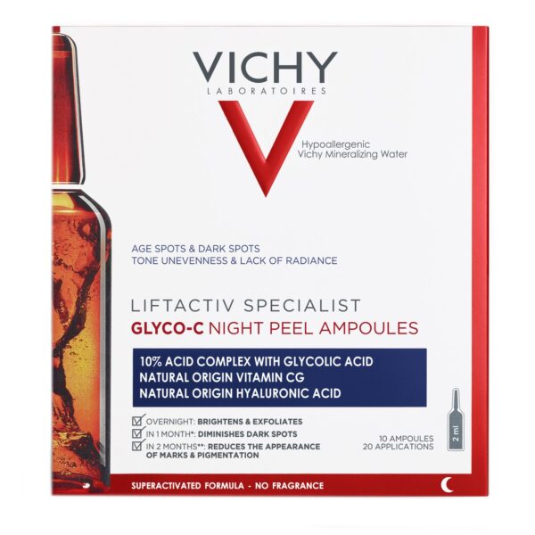 VICHY LIFTACTIV SPECIALIST GLYCO C PENTRU PEELING 10 FIOLE X 2ML